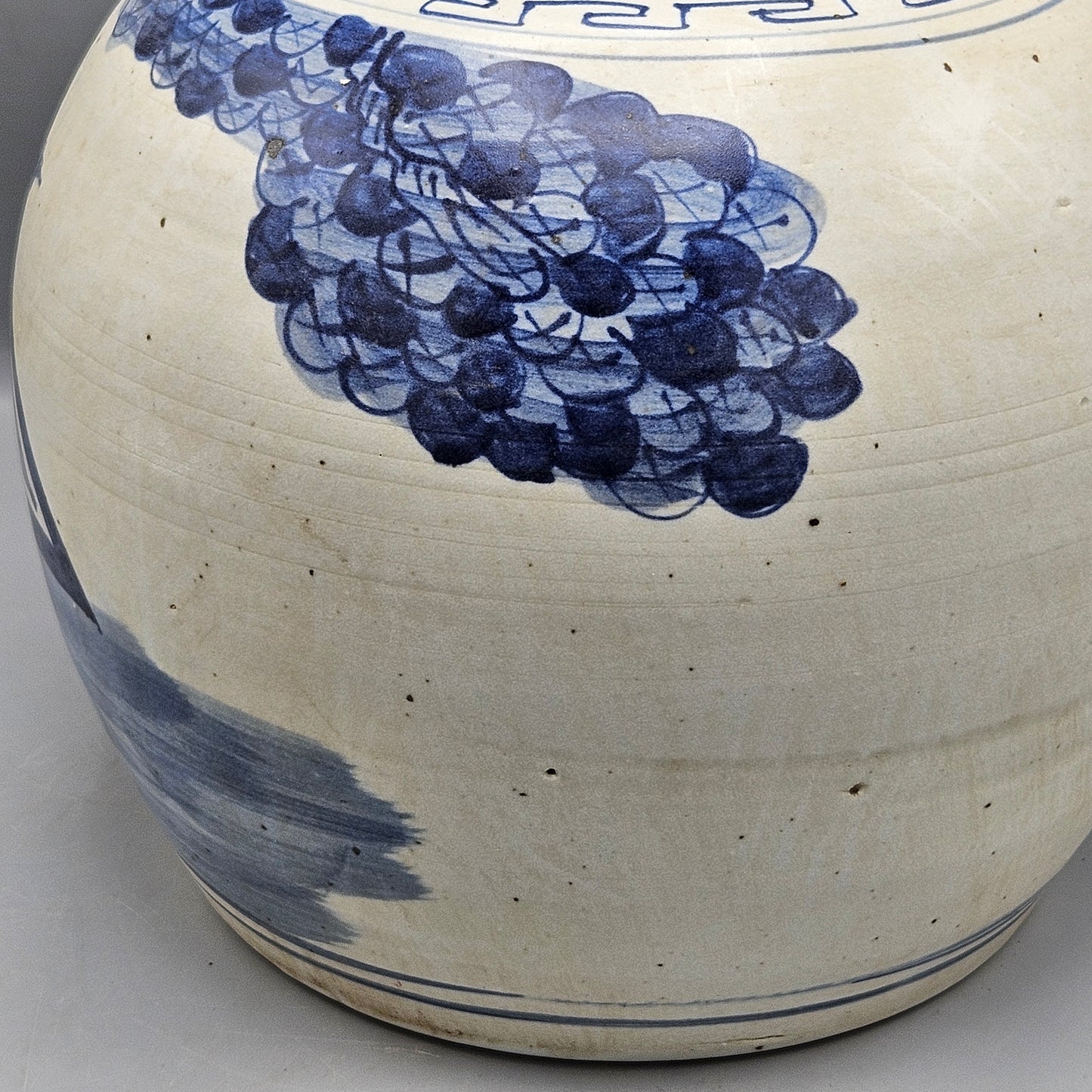 Chinese Porcelain Blue & White Ginger Jar