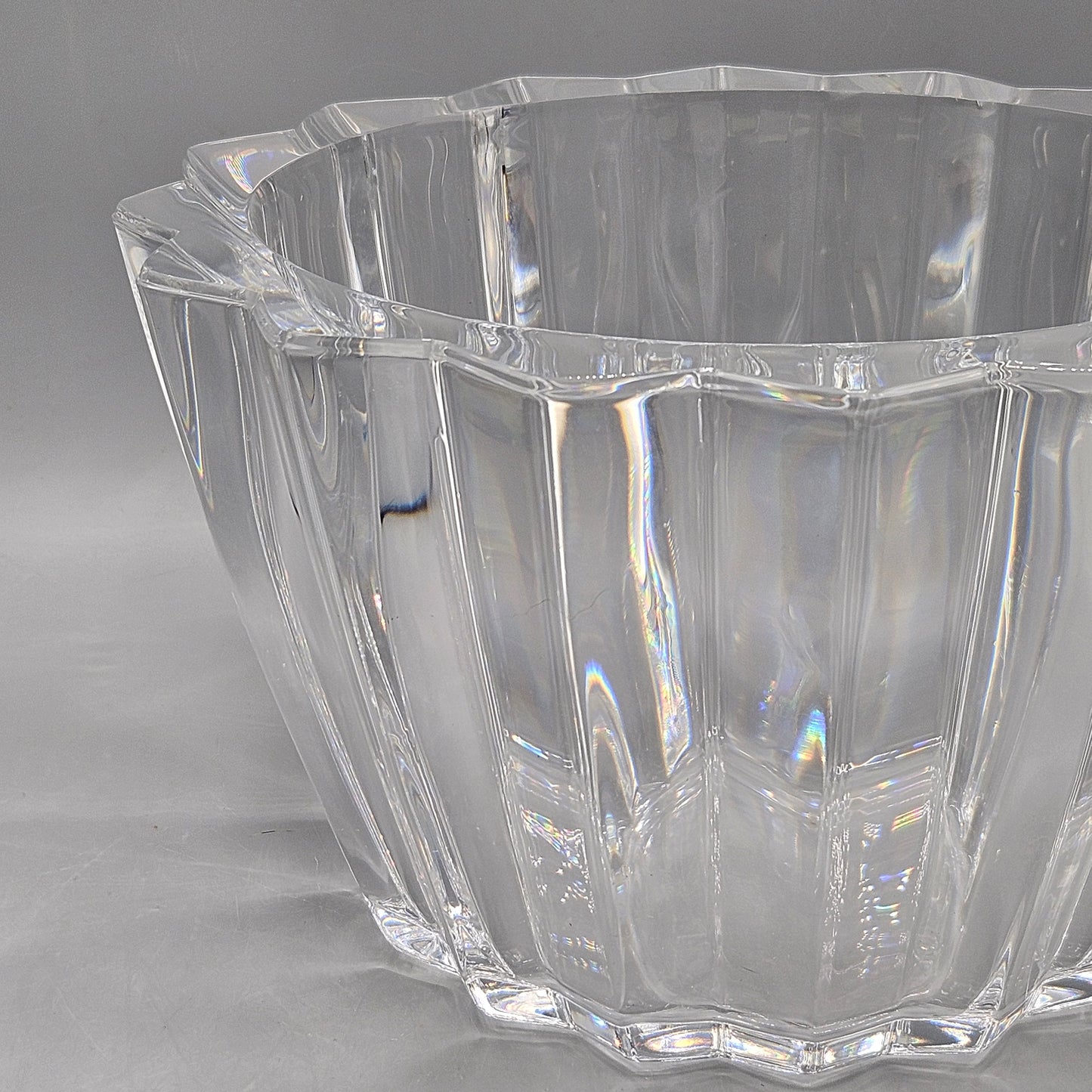 Contemporary Crystal Bowl