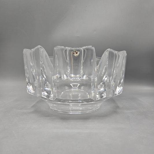 Orrefors Crystal Corona Bowl