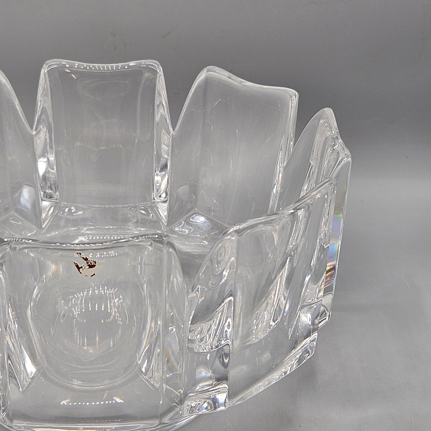 Orrefors Crystal Corona Bowl