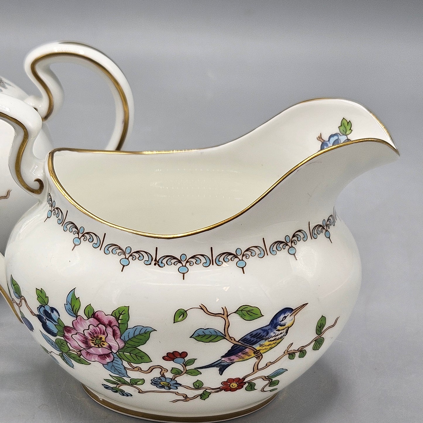 Aynsley Bone China Pembroke Creamer & Sugar