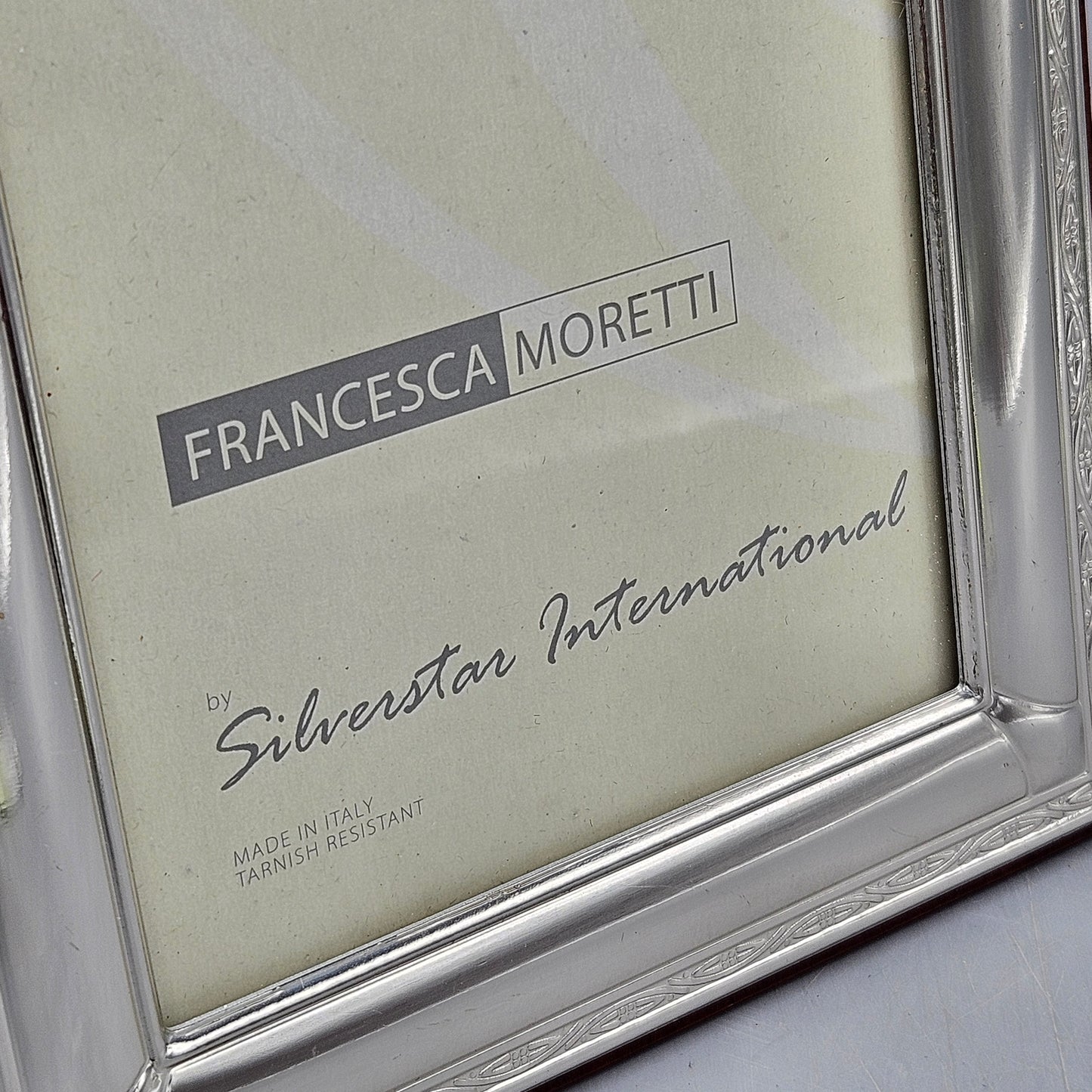 Francesca Moretti Italian Sterling Silver Picture Frame