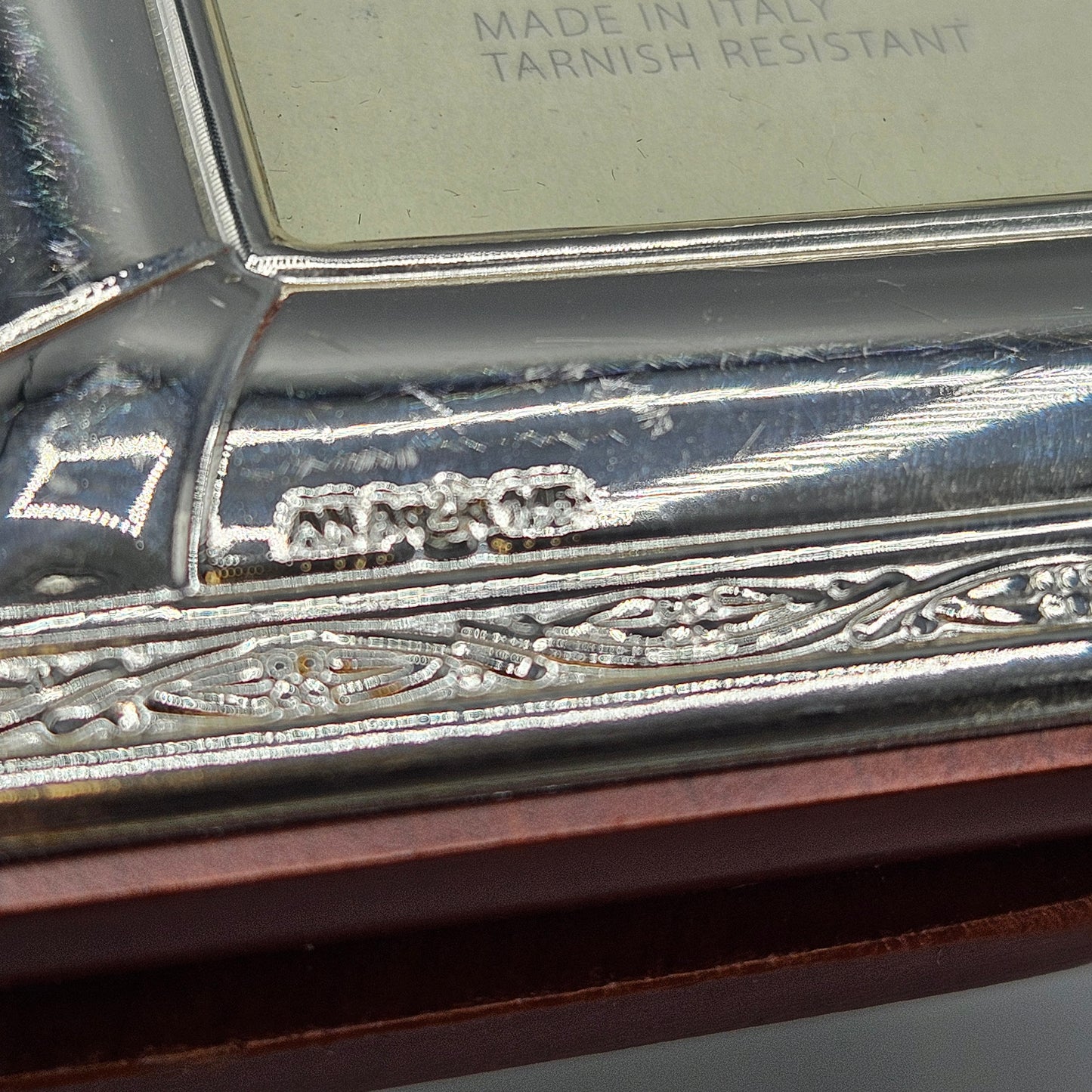 Francesca Moretti Italian Sterling Silver Picture Frame