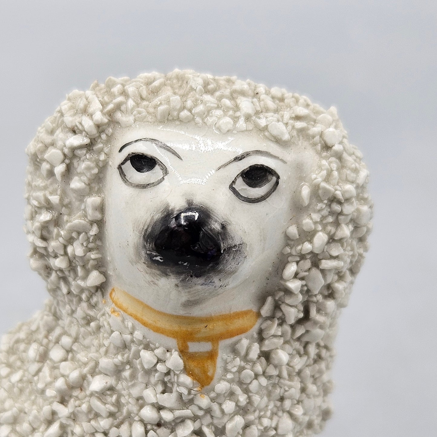 Staffordshire Porcelain Mantle Dog