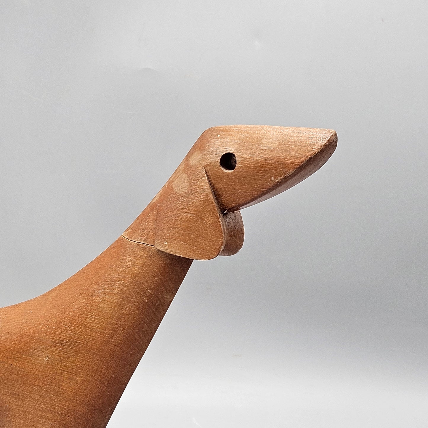 Hagenauer Style Wooden Dog Sculpture