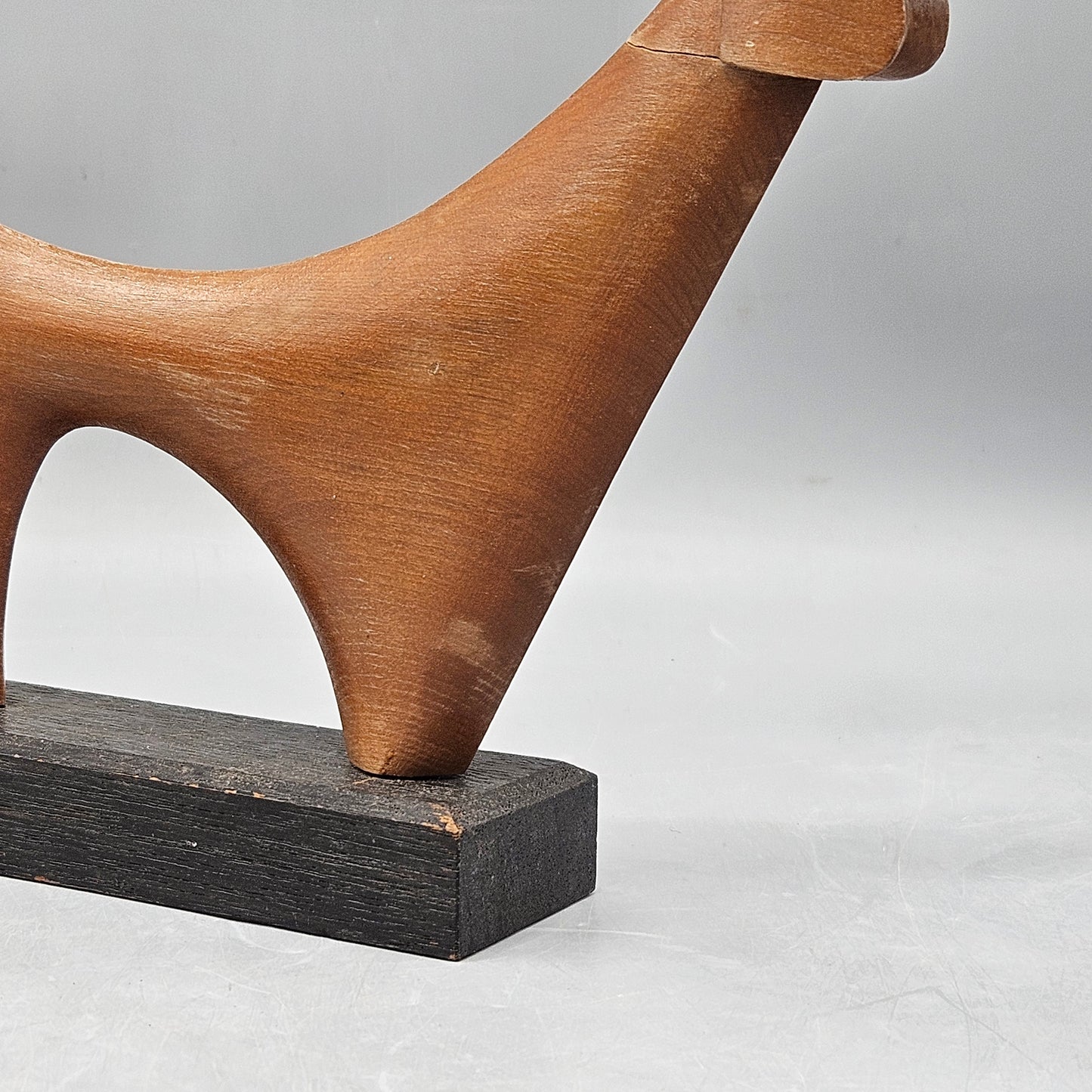 Hagenauer Style Wooden Dog Sculpture