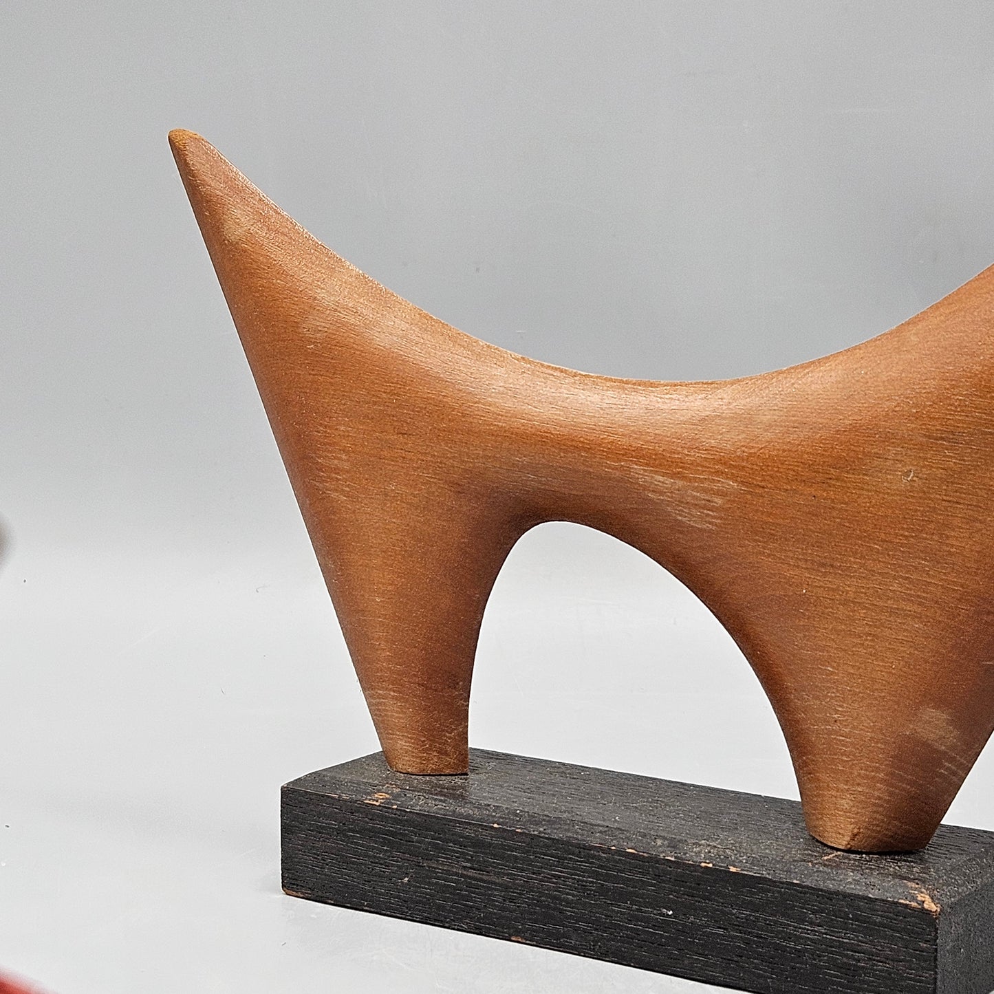 Hagenauer Style Wooden Dog Sculpture