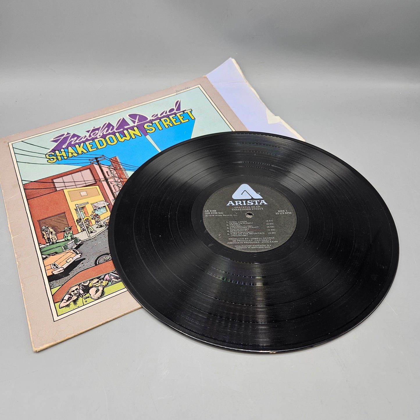 LP Record - Grateful Dead "Shakedown Street"