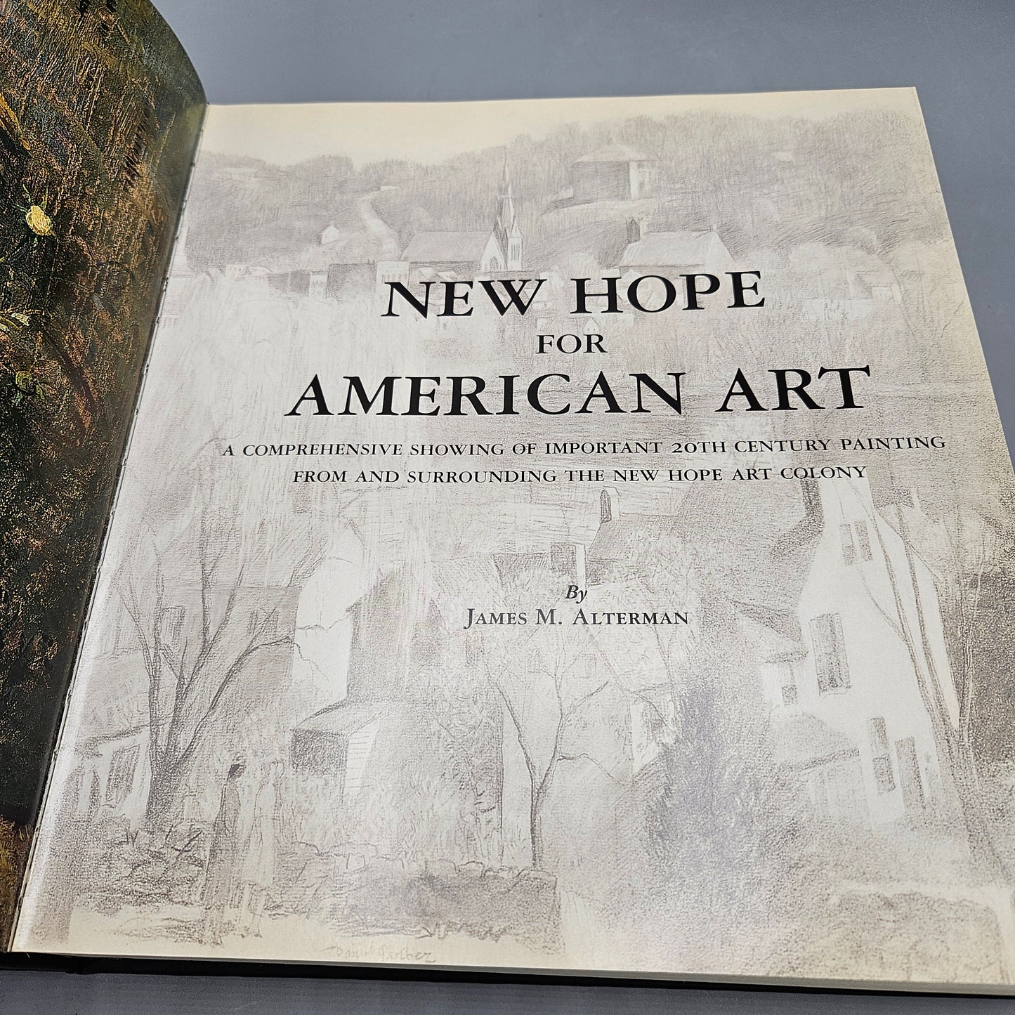 Book - John Alterman "New Hope for American Art" Impressionists