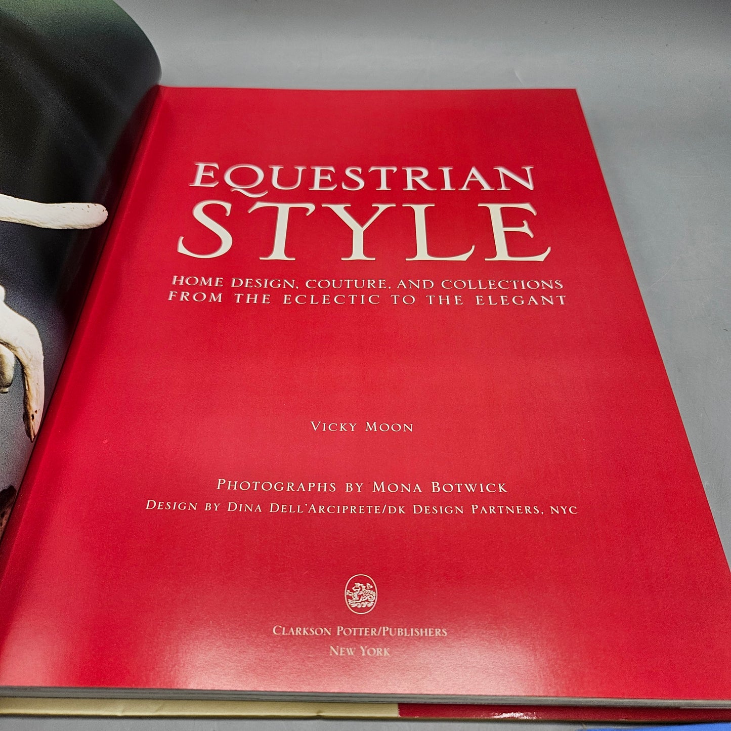 Book - Vicky Moon "Equestrian Style"