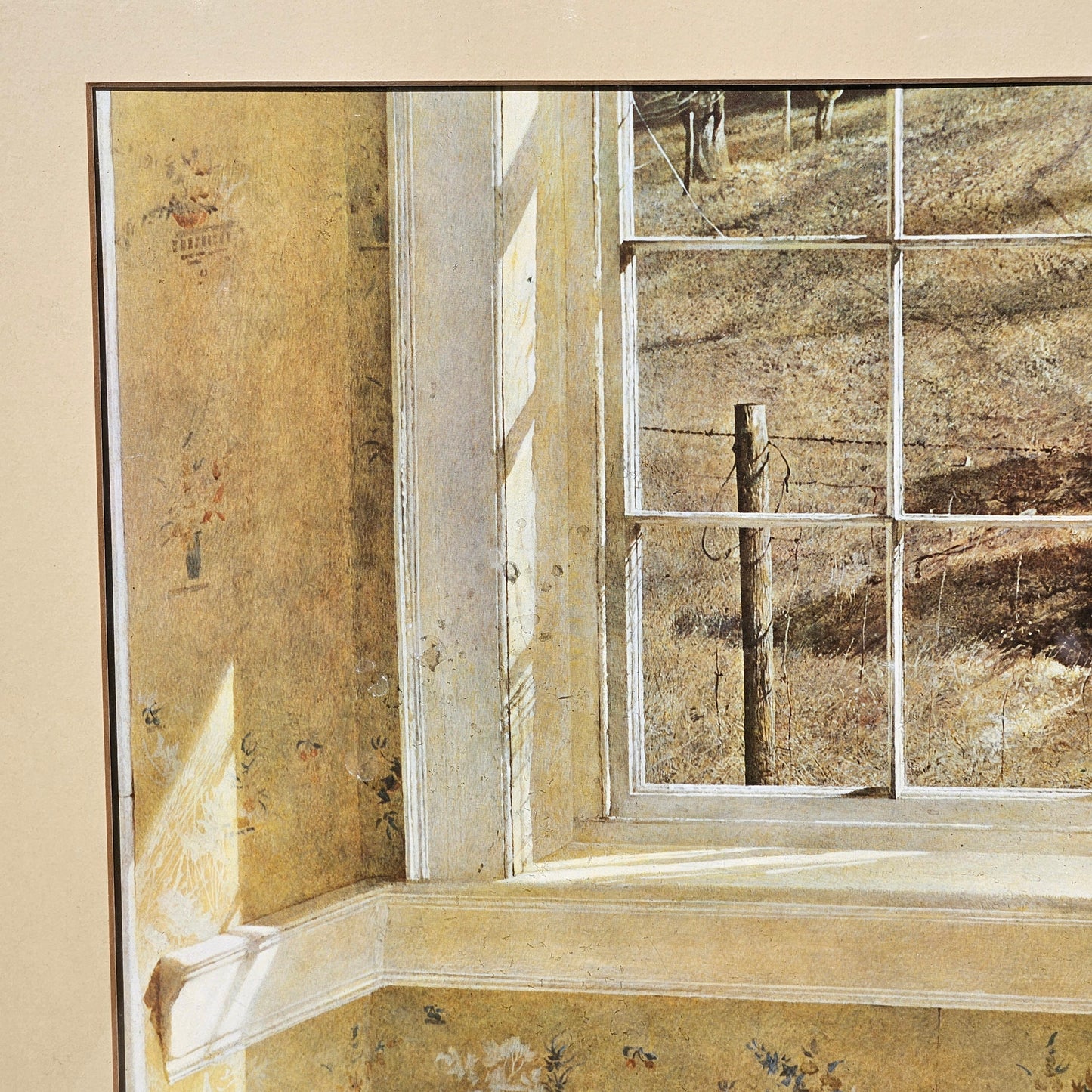 Andrew Wyeth "Groundhog Day" Framed Print