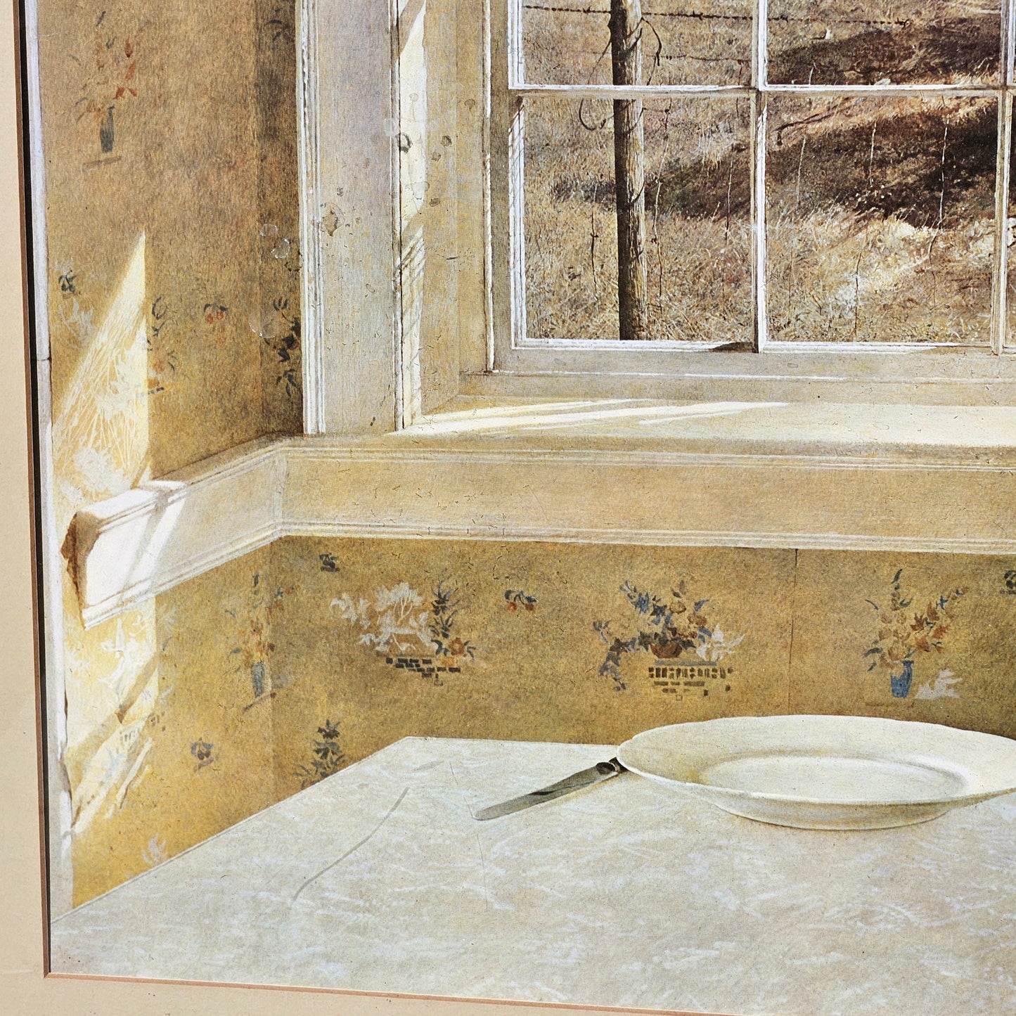 Andrew Wyeth "Groundhog Day" Framed Print