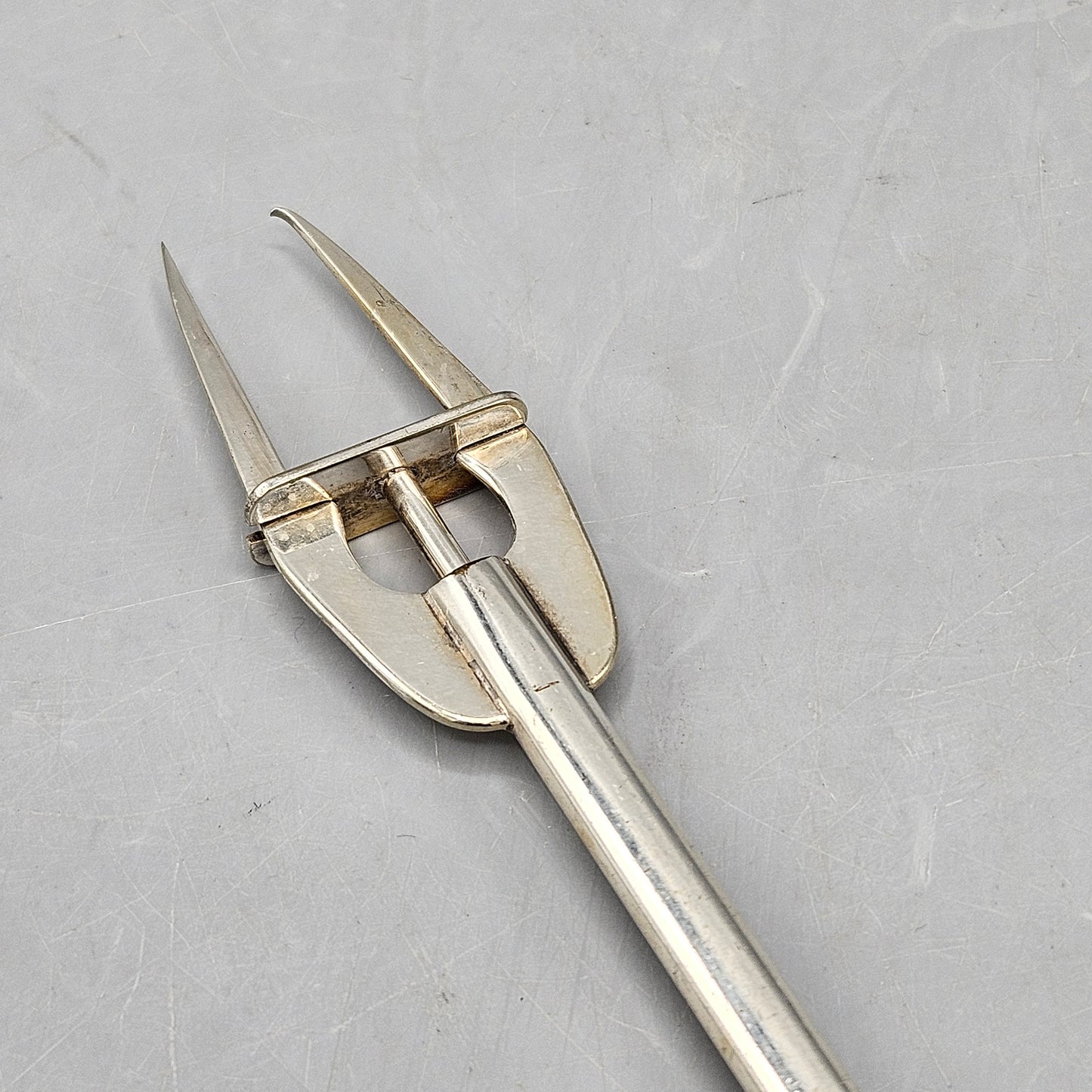 Vintage Silverplate Olive Grabber