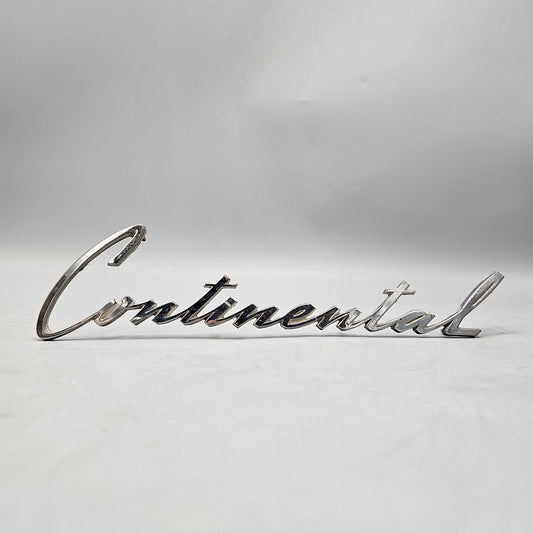 Vintage Lincoln Continental Automobile Badge