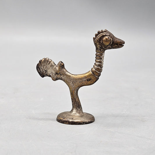 Hagenauer Style Silvered Bronze Chicken Figure