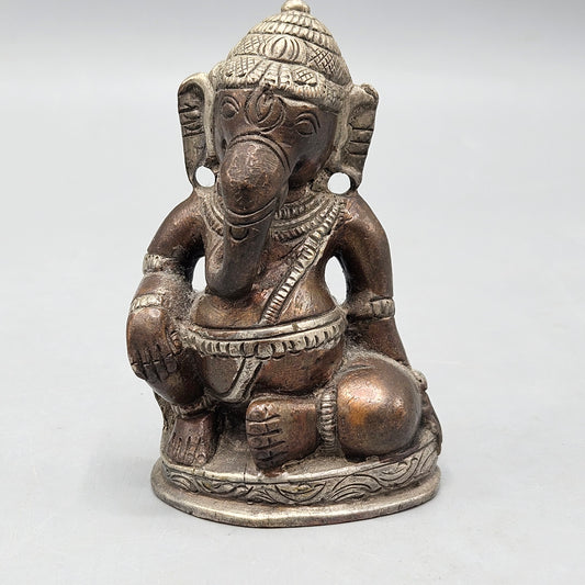 Small Inidan Brass Figure of Ganesh