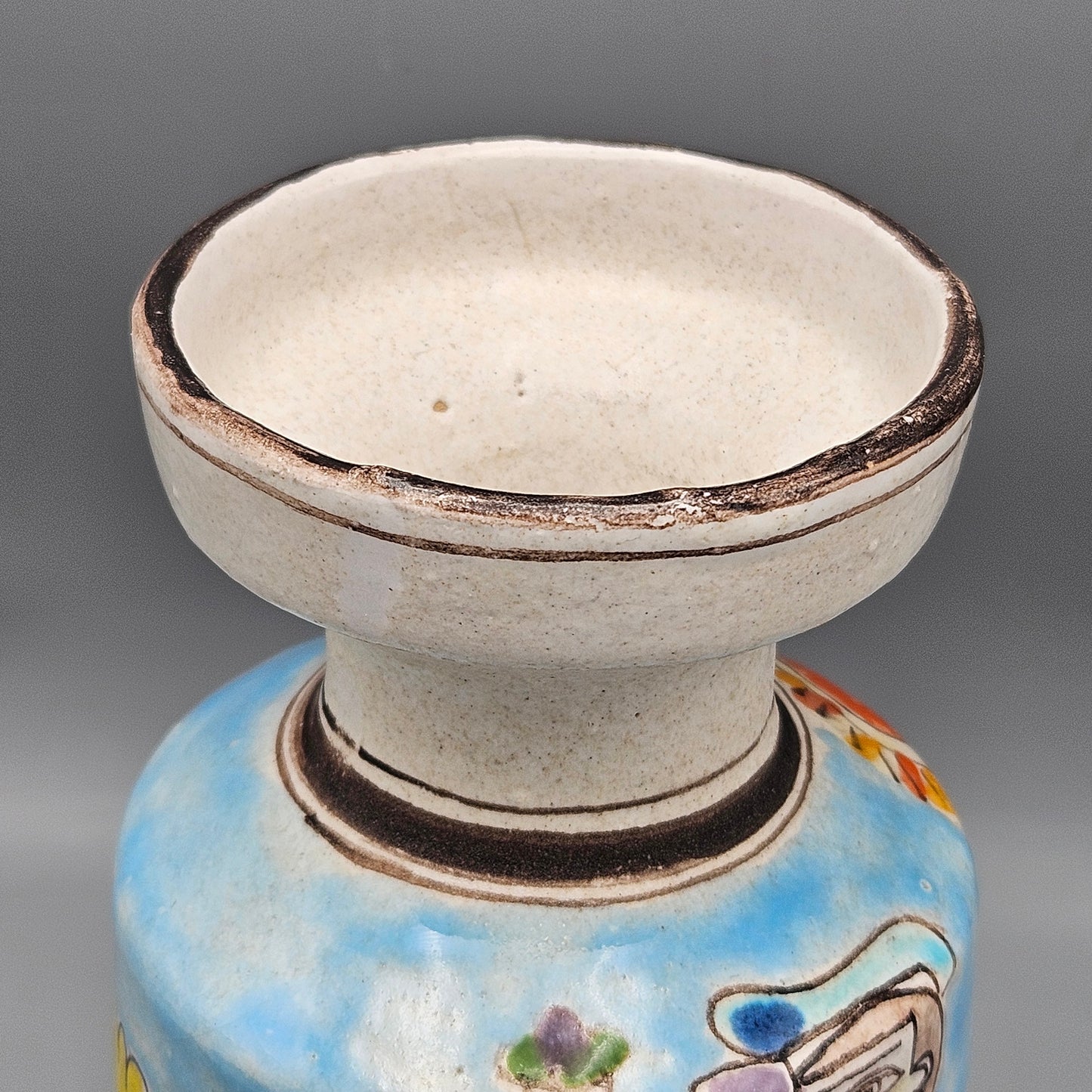 Desimone Italian Pottery Hand-Painted Vase