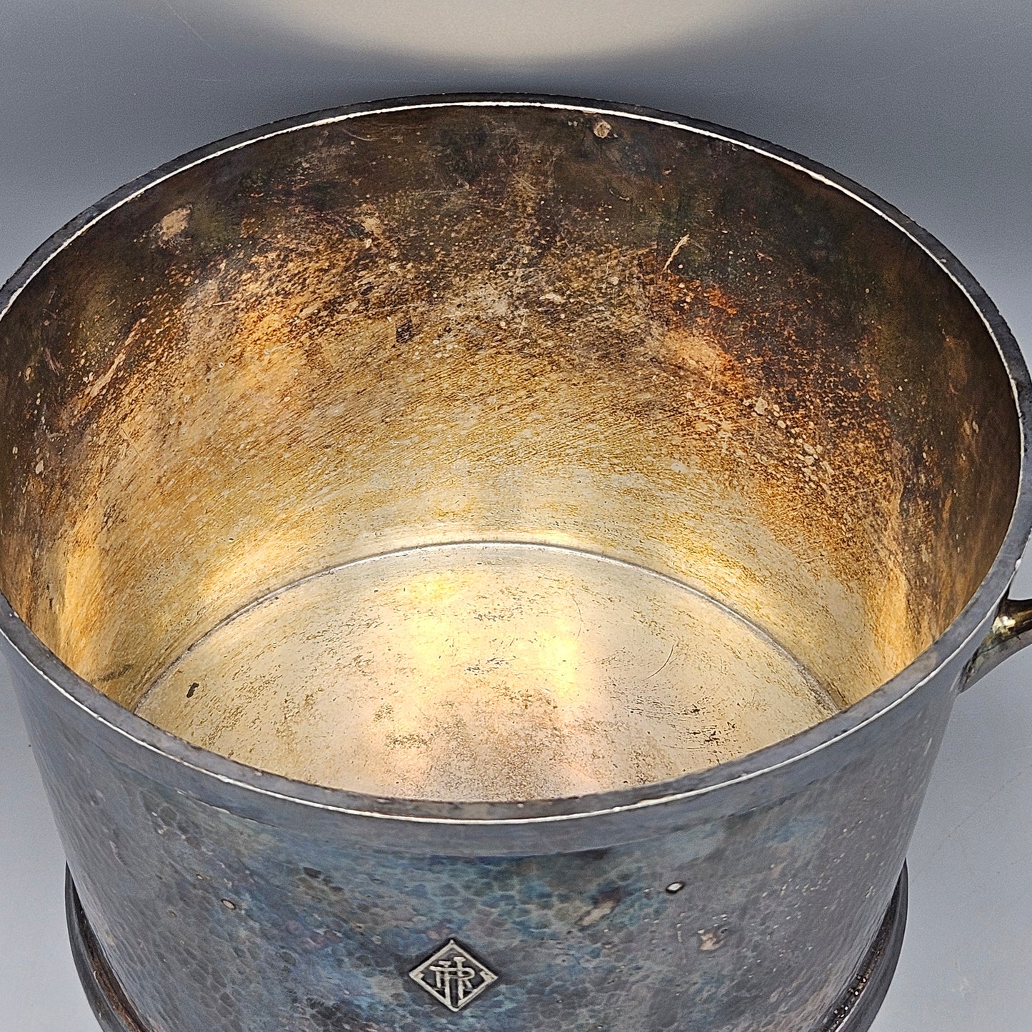 Antique Smith Silver Co Hotel Plate Ice Bucket