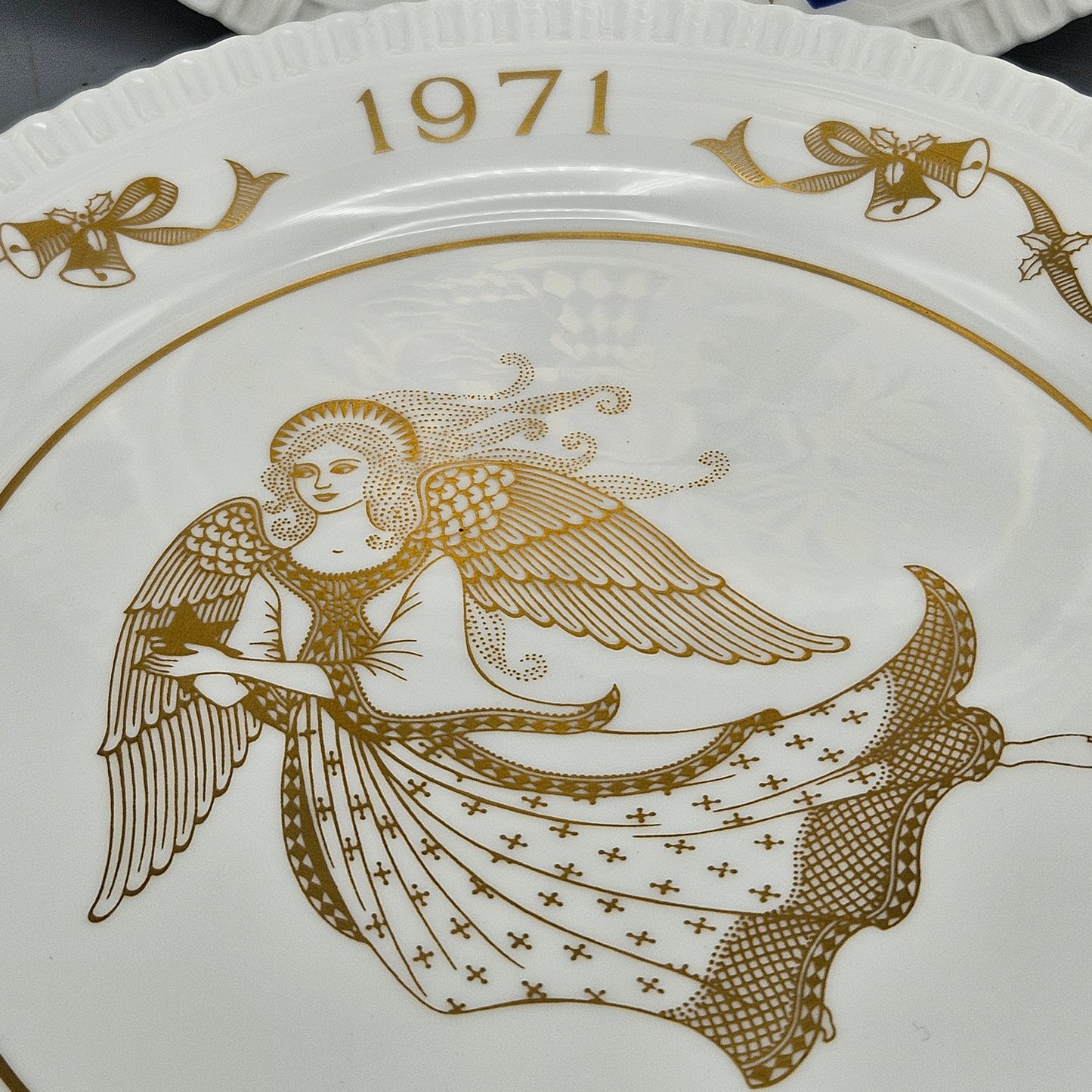 Ten 1970s Spode China Annual Christmas Plates