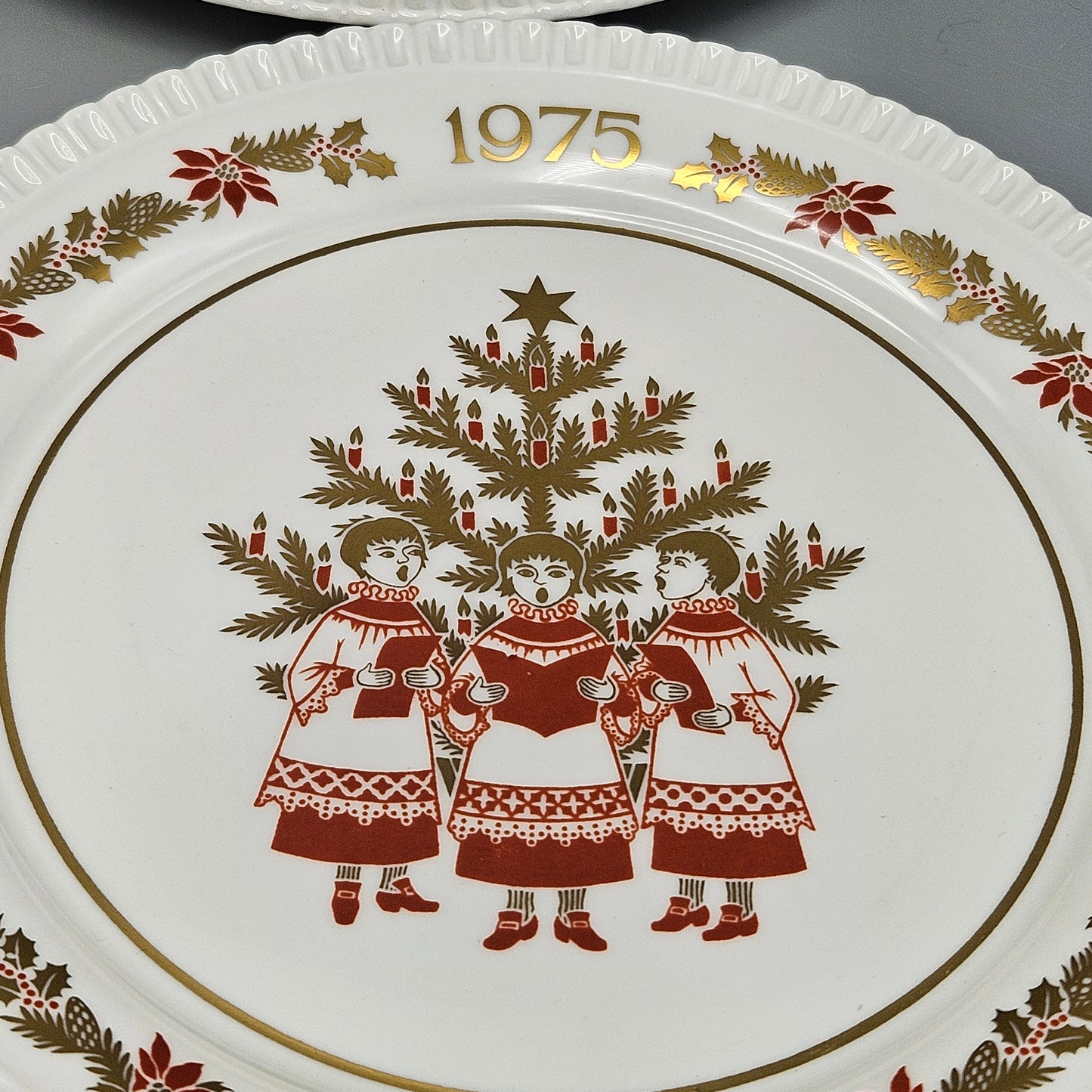 Ten 1970s Spode China Annual Christmas Plates