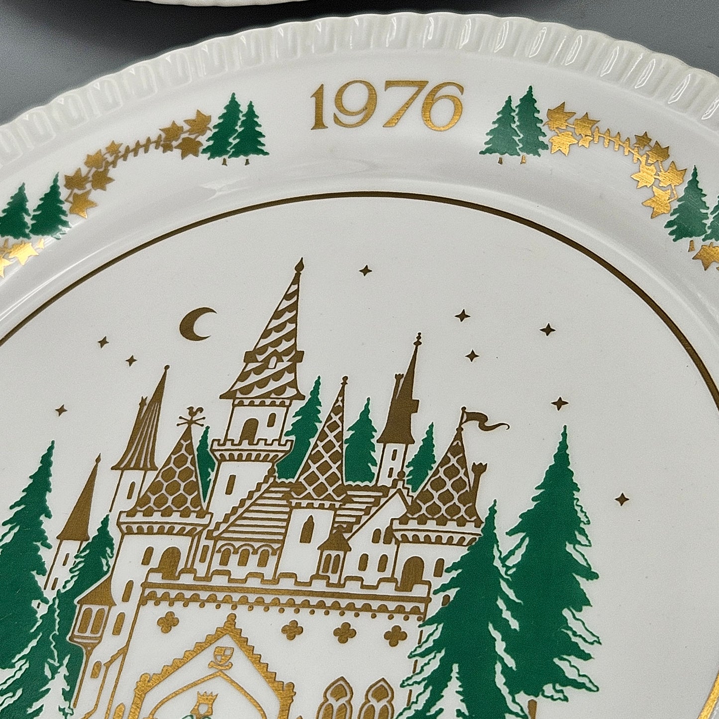 Ten 1970s Spode China Annual Christmas Plates