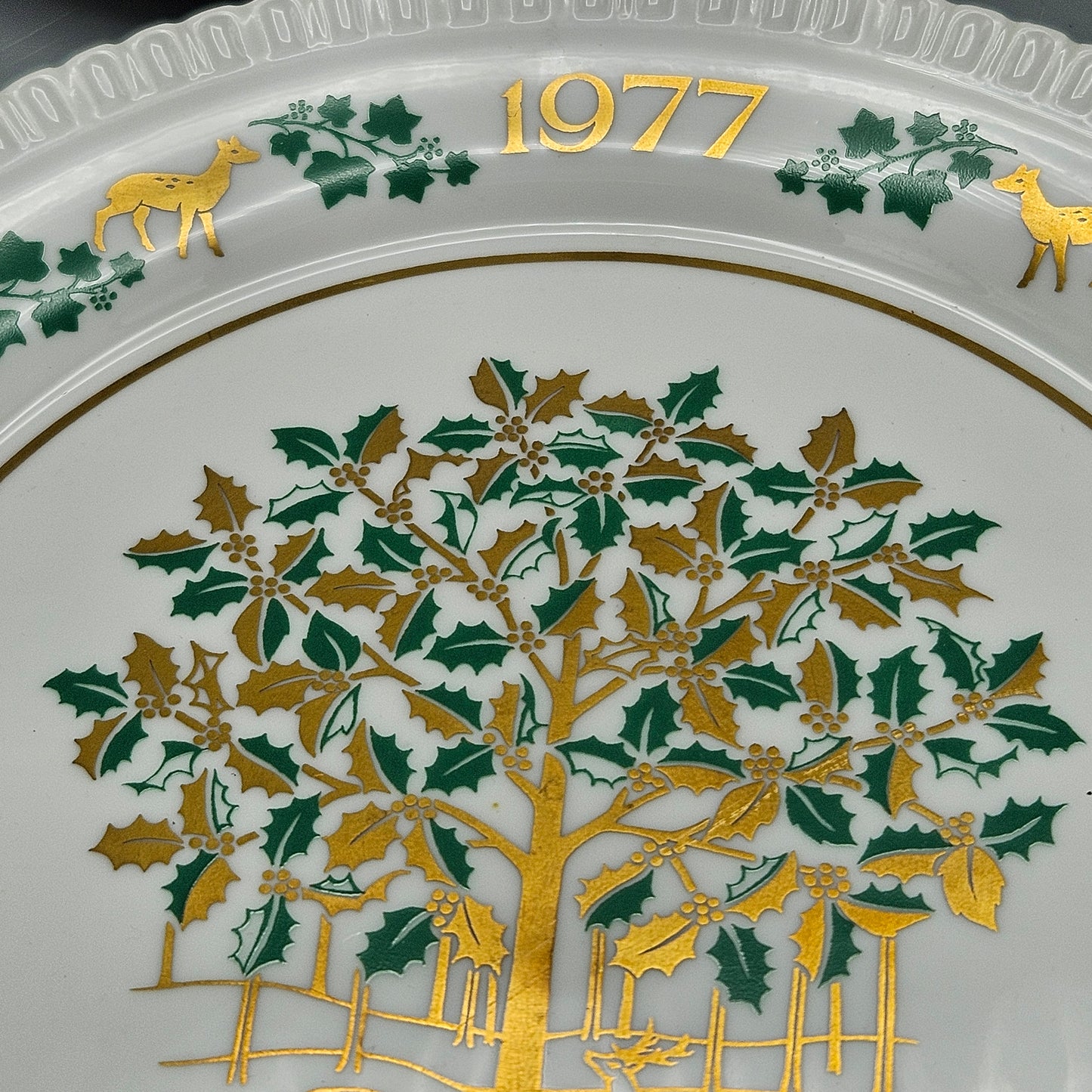 Ten 1970s Spode China Annual Christmas Plates