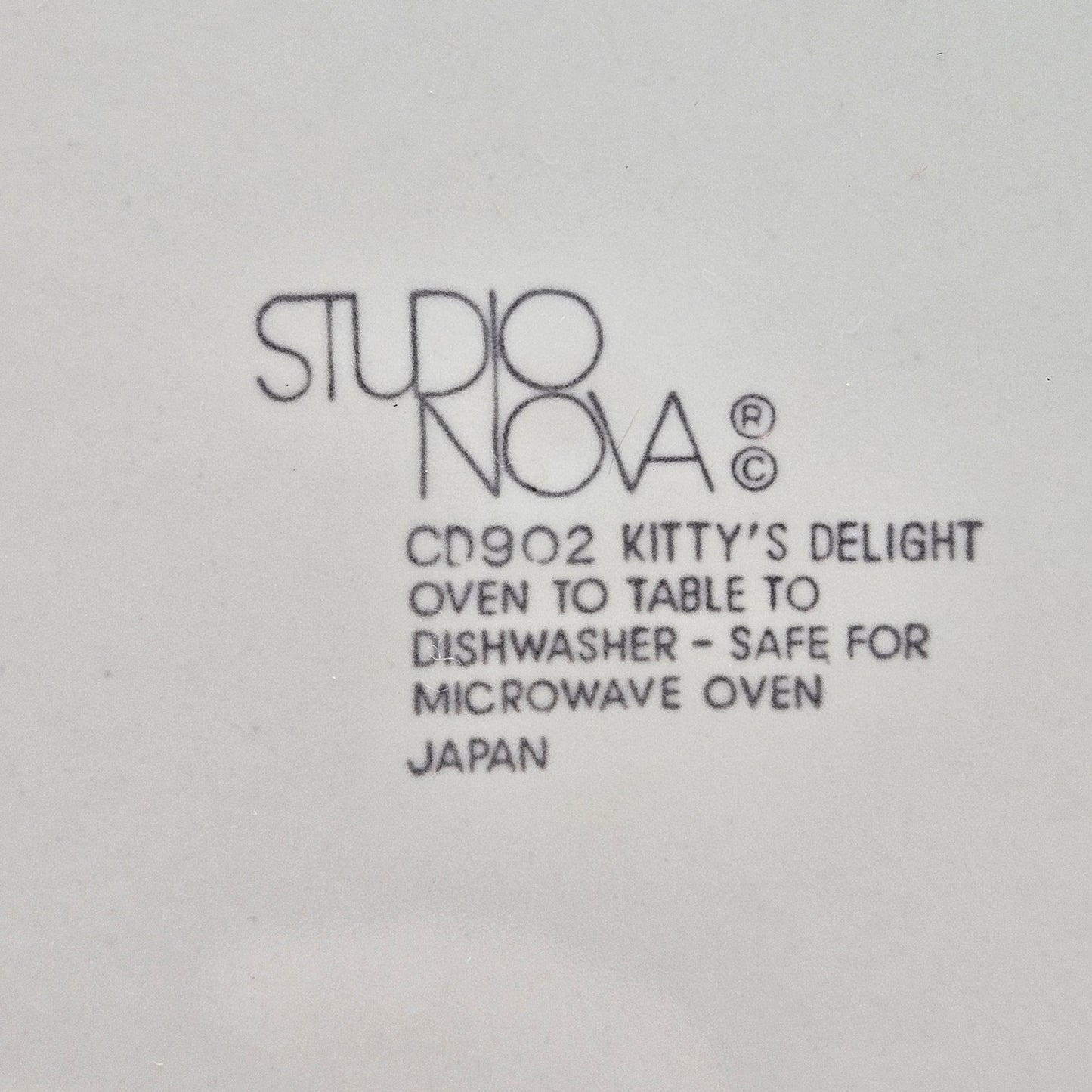 Studio Nova Kittys Delight Plate