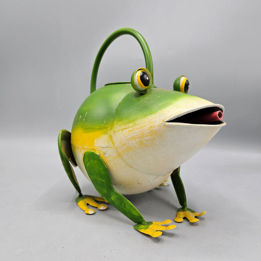 Frog-Form Figural Watering Can