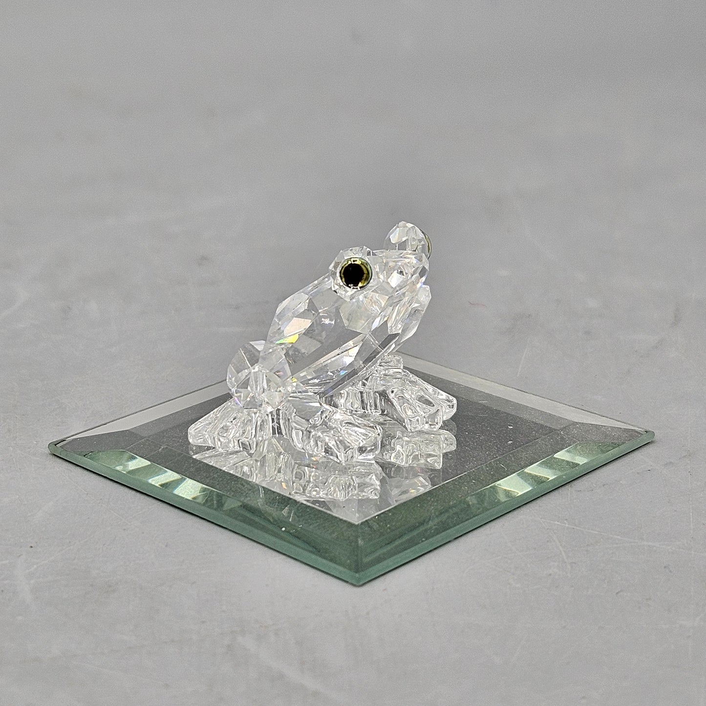 Swarovski Crystal Miniature Frog Figurine