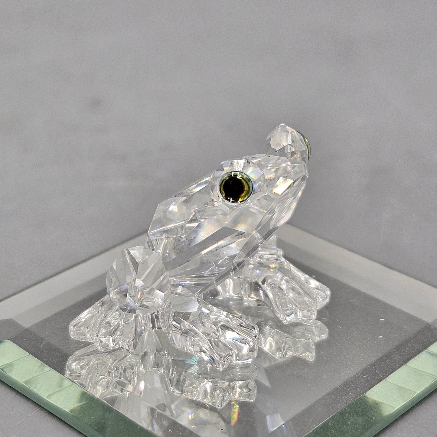 Swarovski Crystal Miniature Frog Figurine