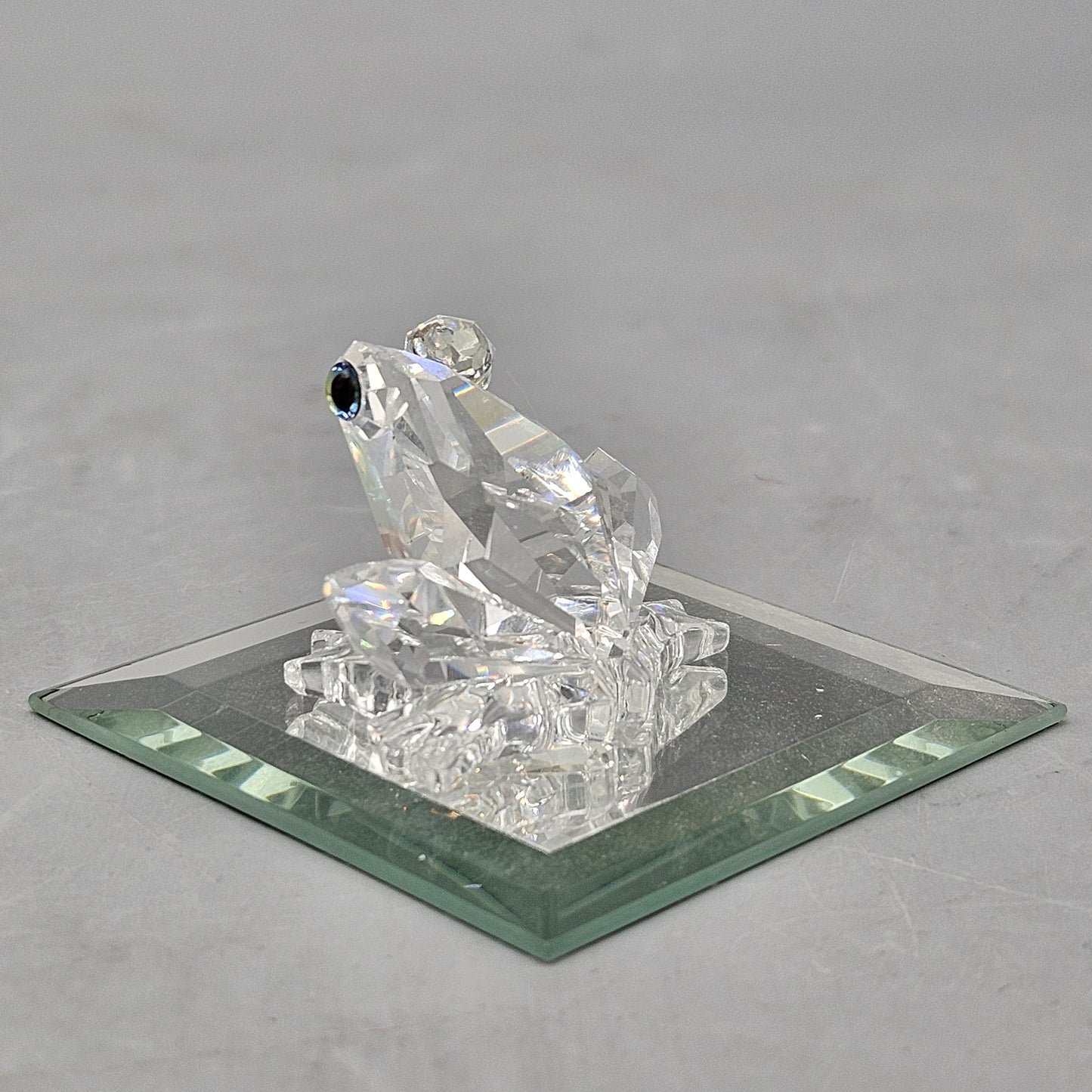 Swarovski Crystal Miniature Frog Figurine