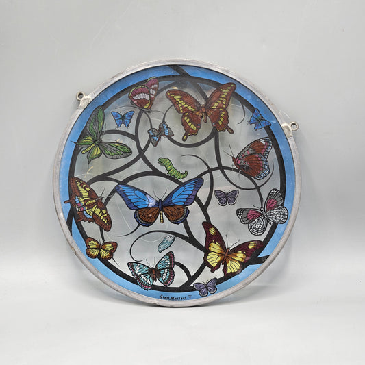 Glassmasters Enamel Butterfly Suncatcher