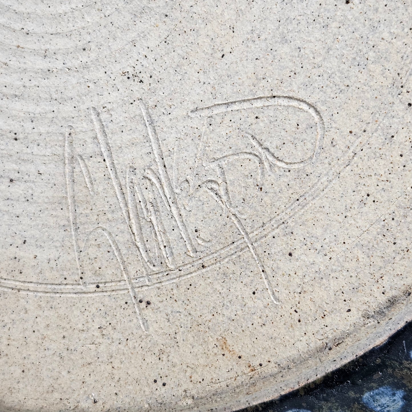 Signed Studio Pottery Stoneware Bowl