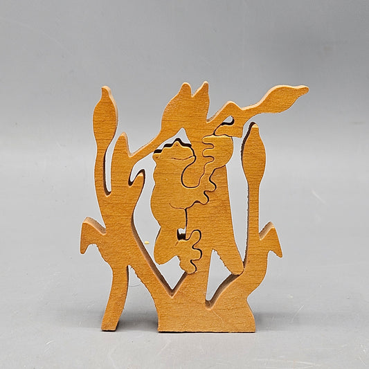 Tree Frog Jigsaw Puzzle Sculpture