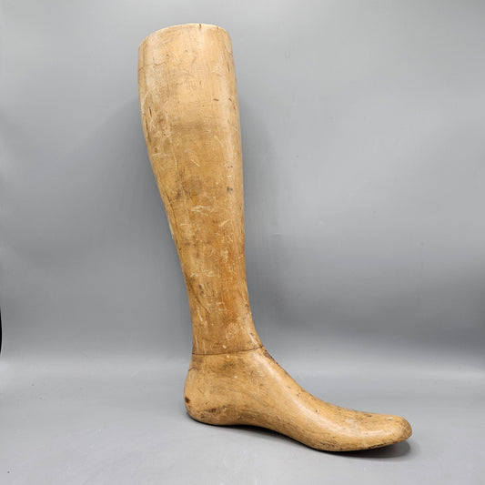 Antique Wooden Boot Last (Form)