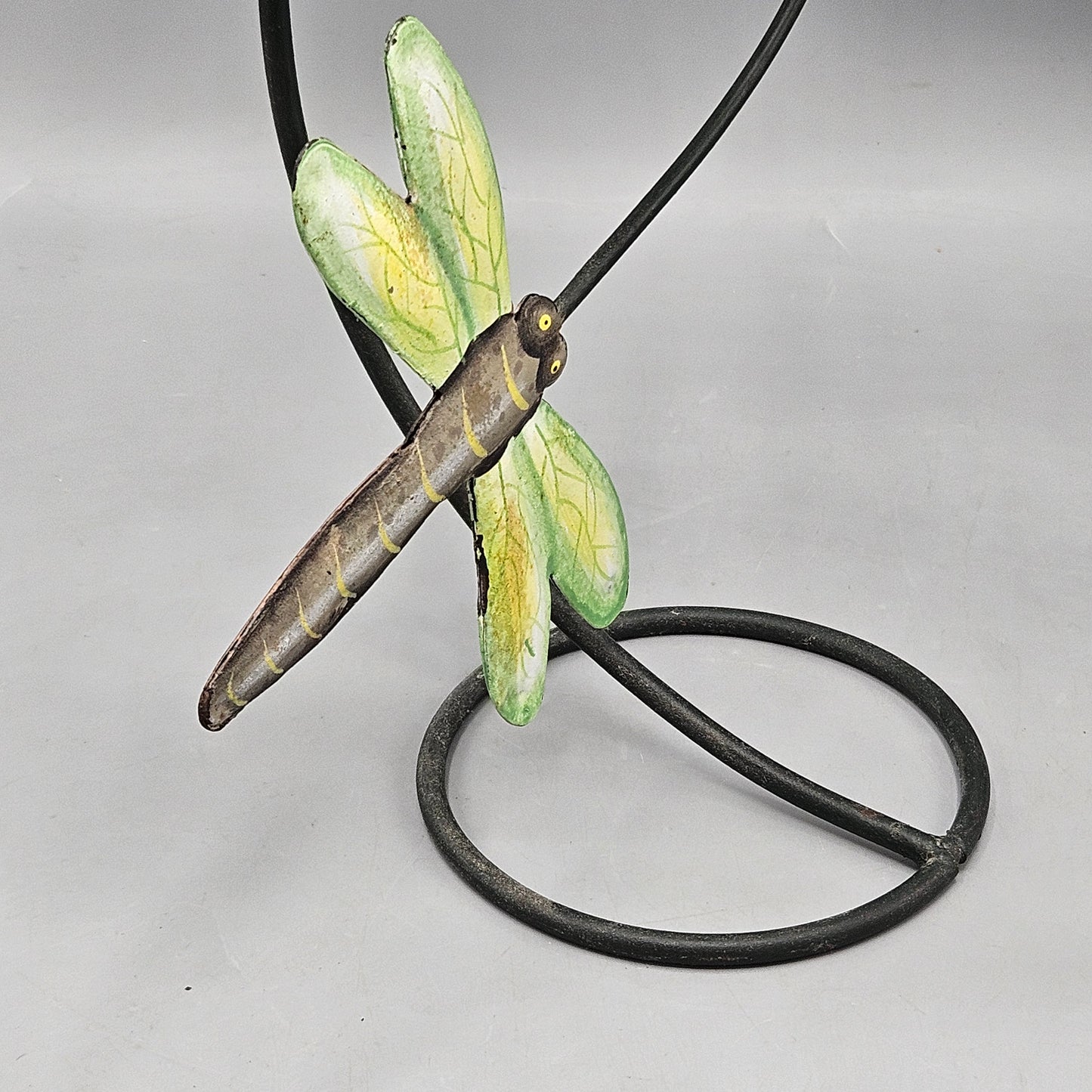 Vintage Frog & Dragonfly Sky Hook Pendulum Balance Toy