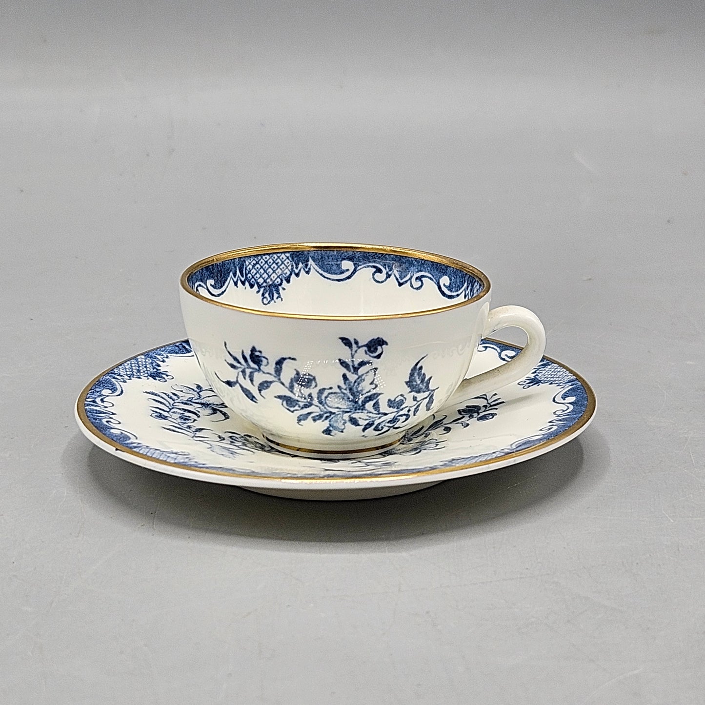 Royal Worcester Bone China "Mansfield" Miniature Cup and Saucer