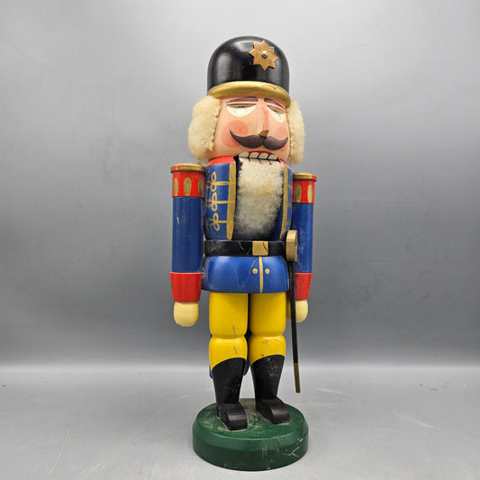 Vintage Soldier King Nutcracker Made in the German Democratic Republic (East Germany) Erzgebirge