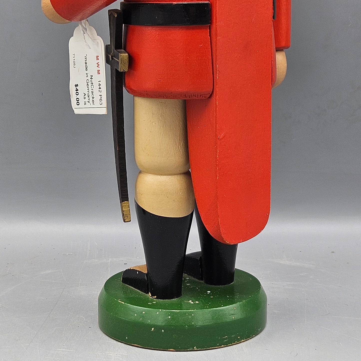 Vintage German Nutcracker Policeman Erzgebirge