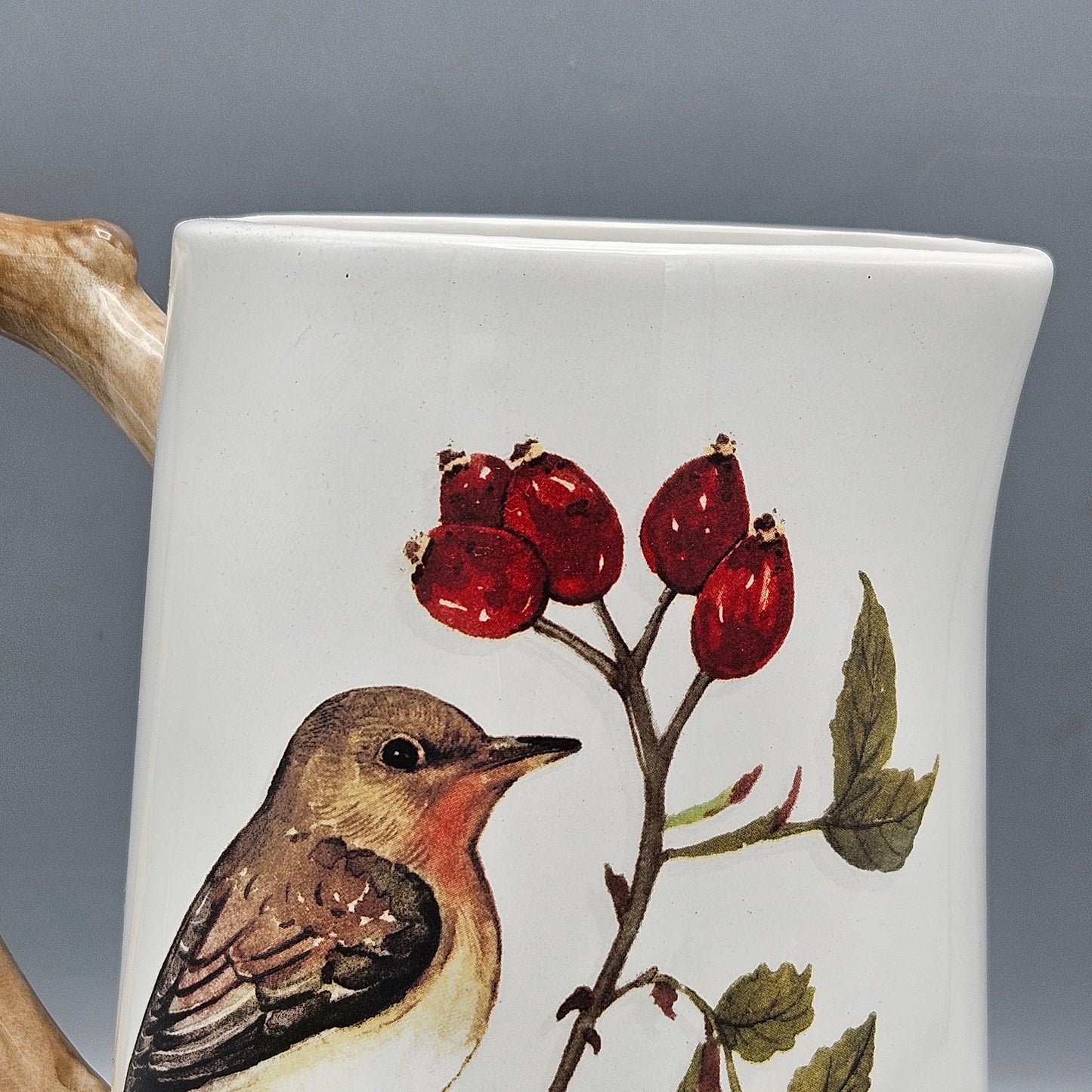 Mark Roberts Ceramic Pitcher with Bird