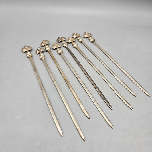 Silver Skewers - Set of Eight