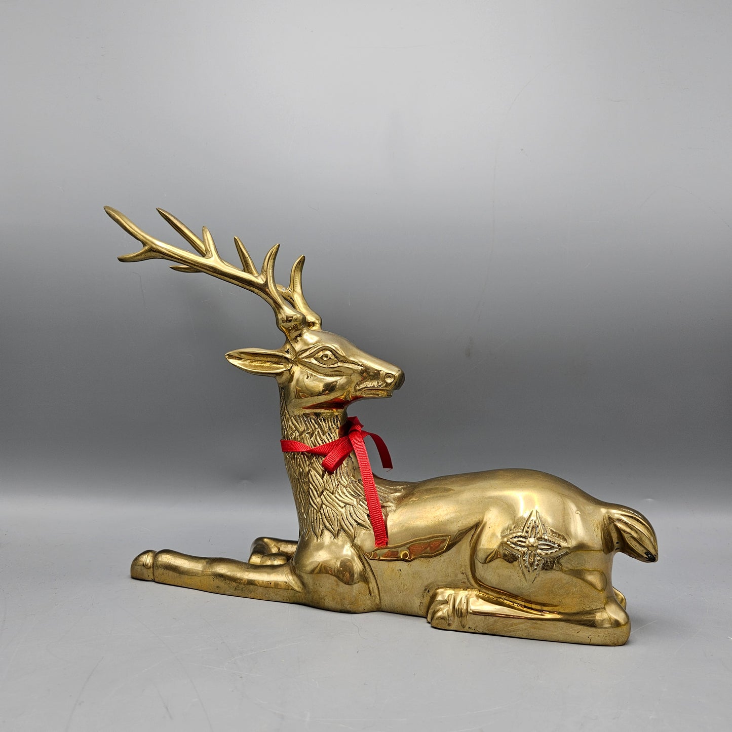 Vintage Reclining Deer by Sarreid