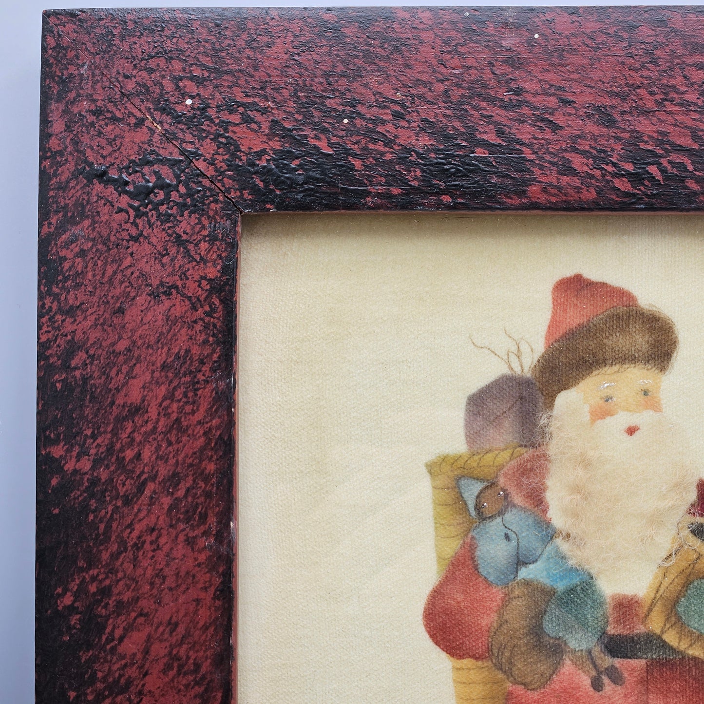 Signed Theorem Painting Santa Claus