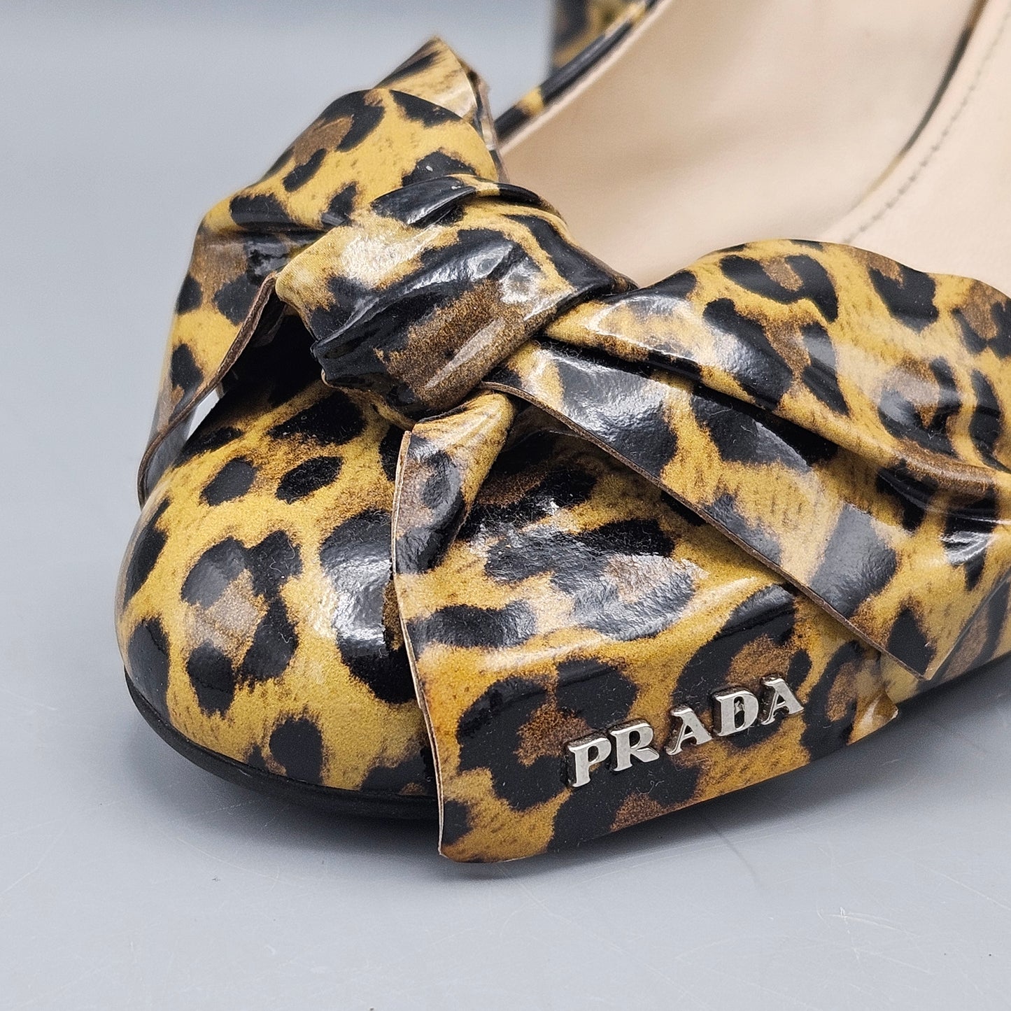 Prada Leopard Print Shoes Size 35 1/2 (US 5)