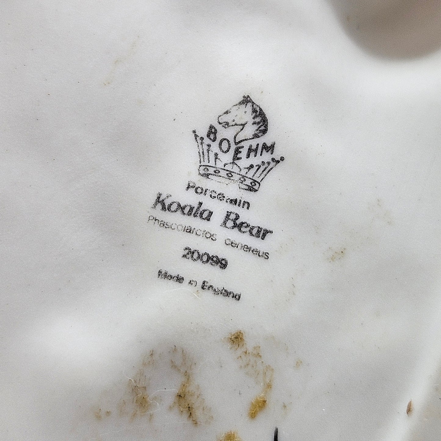 Boehm Porcelain Infant Koala Bear Figurine #20099