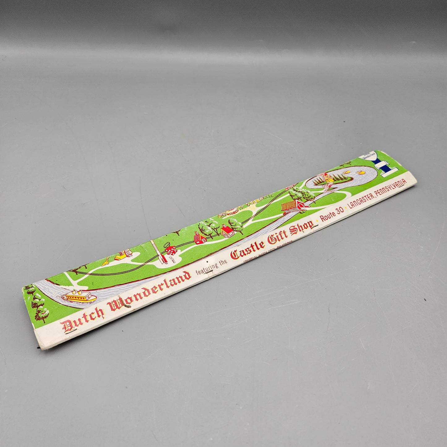 Vintage Dutch Wonderland Match Book Matchbook Souvenir  Pennsylvania Amusement Park