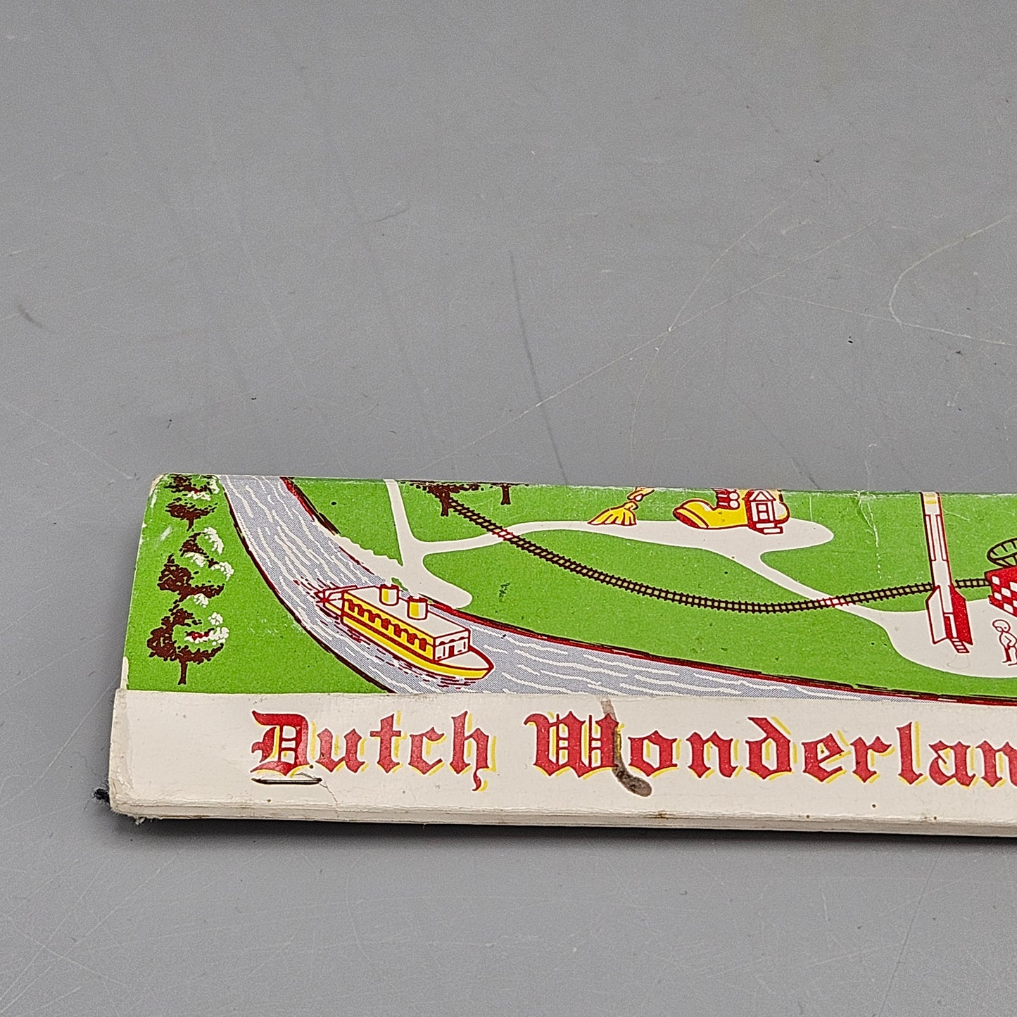 Vintage Dutch Wonderland Match Book Matchbook Souvenir  Pennsylvania Amusement Park