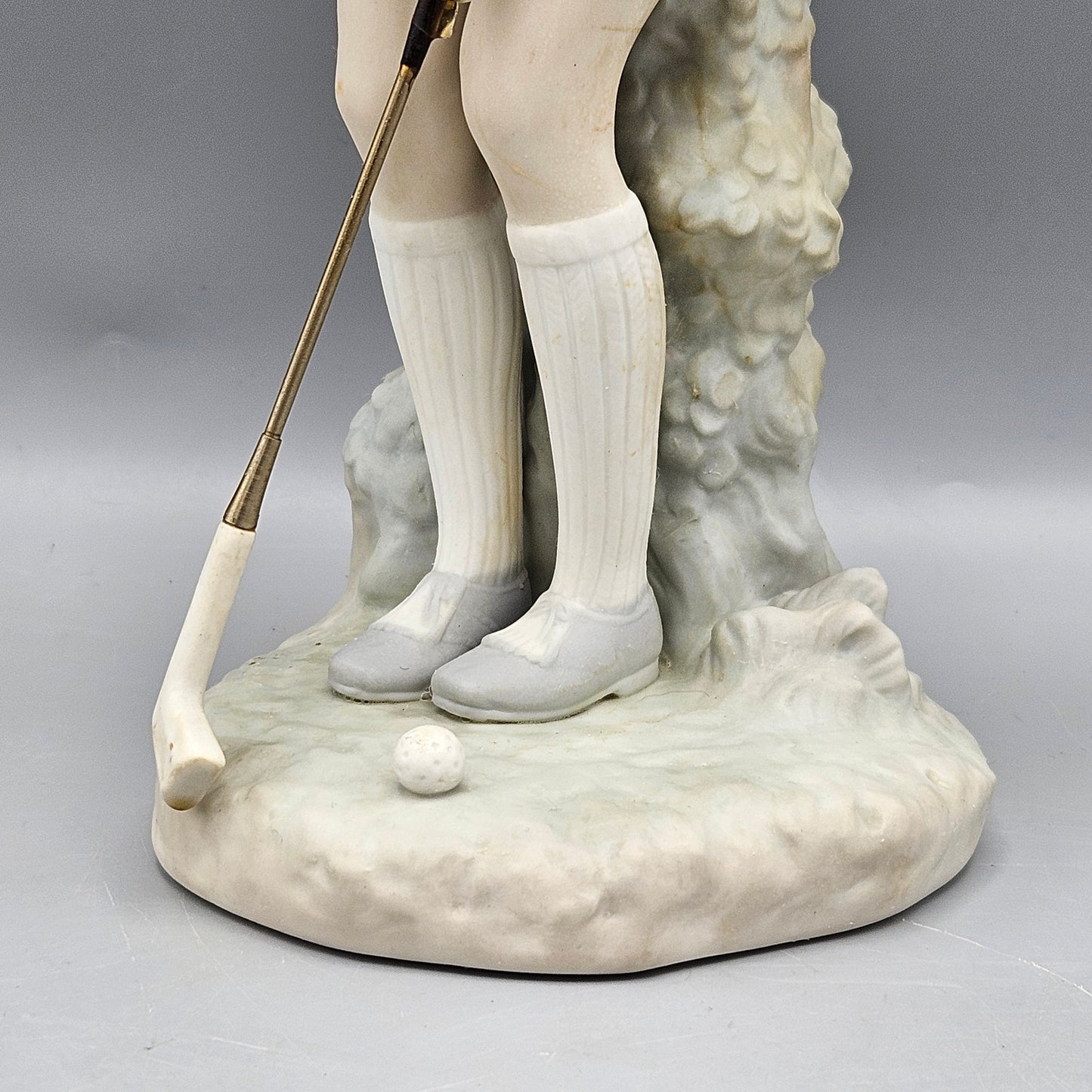 Lladro Porcelain Golf Player (Female) Figurine Matte Finish #4851