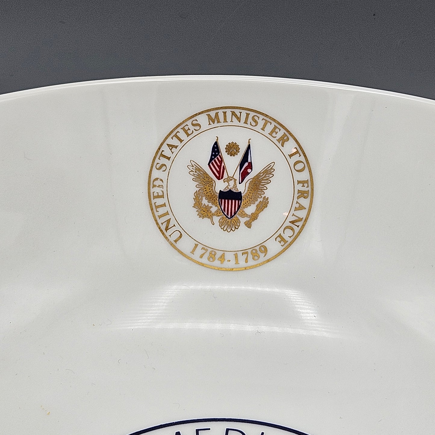 Woodmere Porcelain Thomas Jefferson Commemorative Bowl - Jefferson Medical College