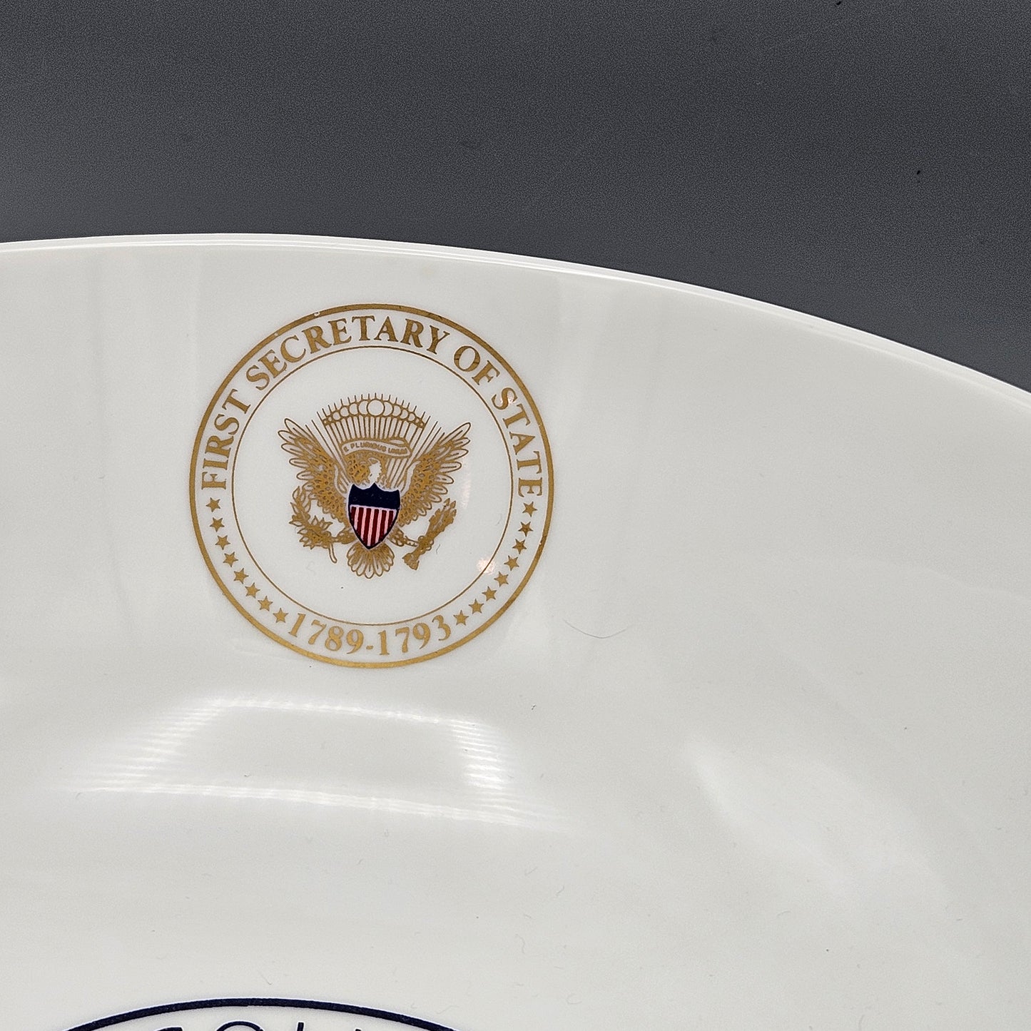 Woodmere Porcelain Thomas Jefferson Commemorative Bowl - Jefferson Medical College